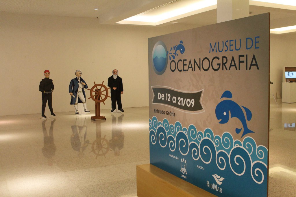 Museu de Oceanografia faz exposição no Shopping RioMar Recife