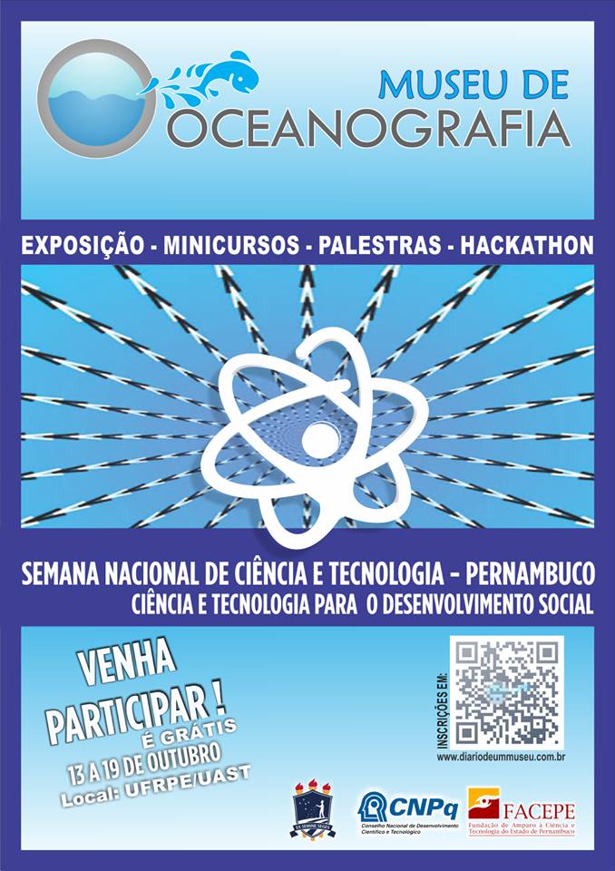 Semana Nacional de Ciência e Teconologia do Museu de Oceanografia da UFRPE-UAST
